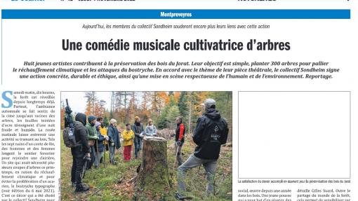 Une comédie musicale cultivatrice d'arbres